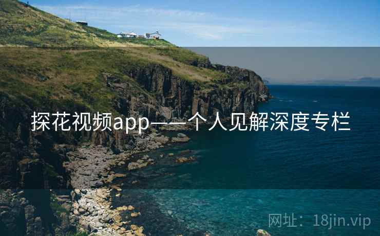 探花视频app——个人见解深度专栏