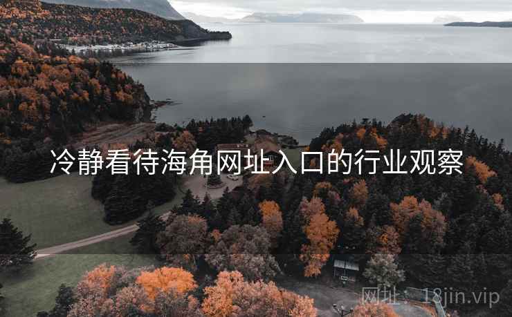 冷静看待海角网址入口的行业观察