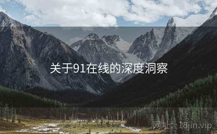 关于91在线的深度洞察